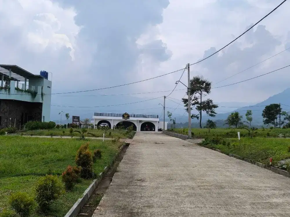 Tanah Kavling Vila SHM Luas 241 Meter Nempel langsung Jalan Kabupaten