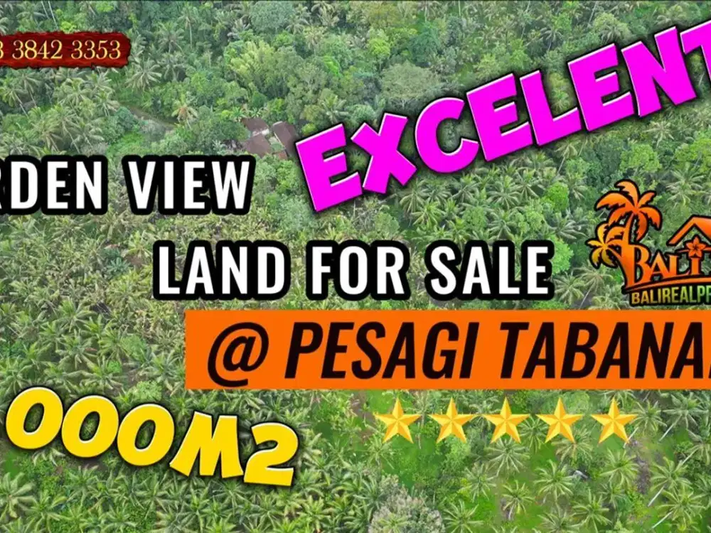 Under Market Price 3,000 sqm in Penebel Tabanan