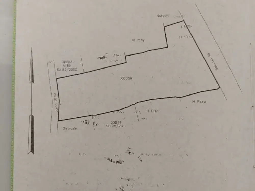 Dijual Tanah di Kp Cayur Dikelilingi Perumahan Mewah