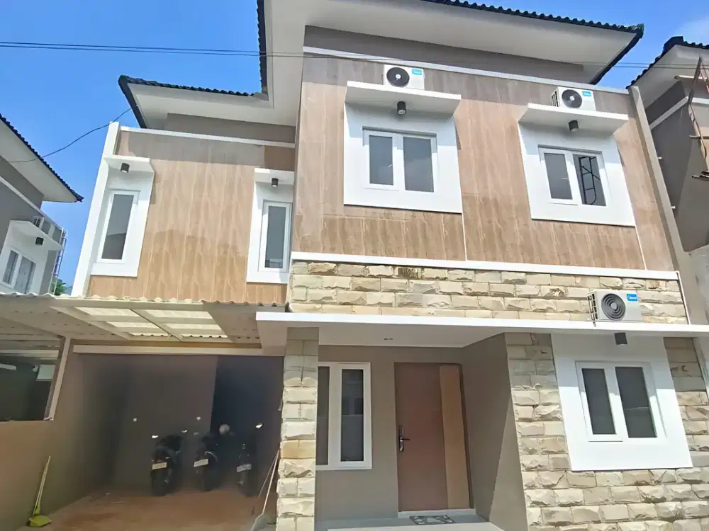 Rumah Siap Huni 2 lt dekat UII