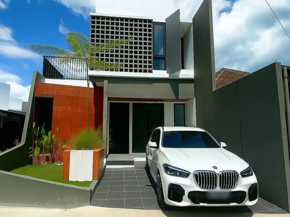 Rumah Cantik Modern Naturalis Estetik 2 Lt Sewon Dkt ISI