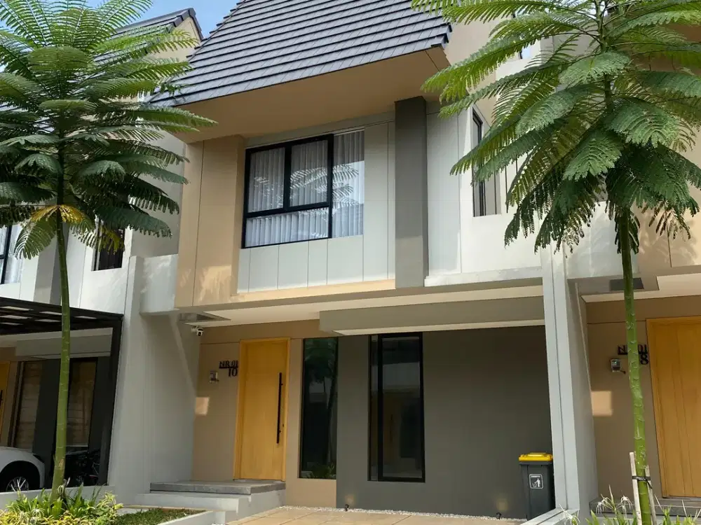 Rumah 2 lantai siap huni dekat stasiun rawabuntu dan pintu tol