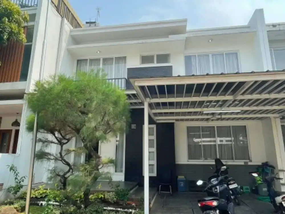 Dijual rumah rapih semi furnised di cibubur country gunung putri