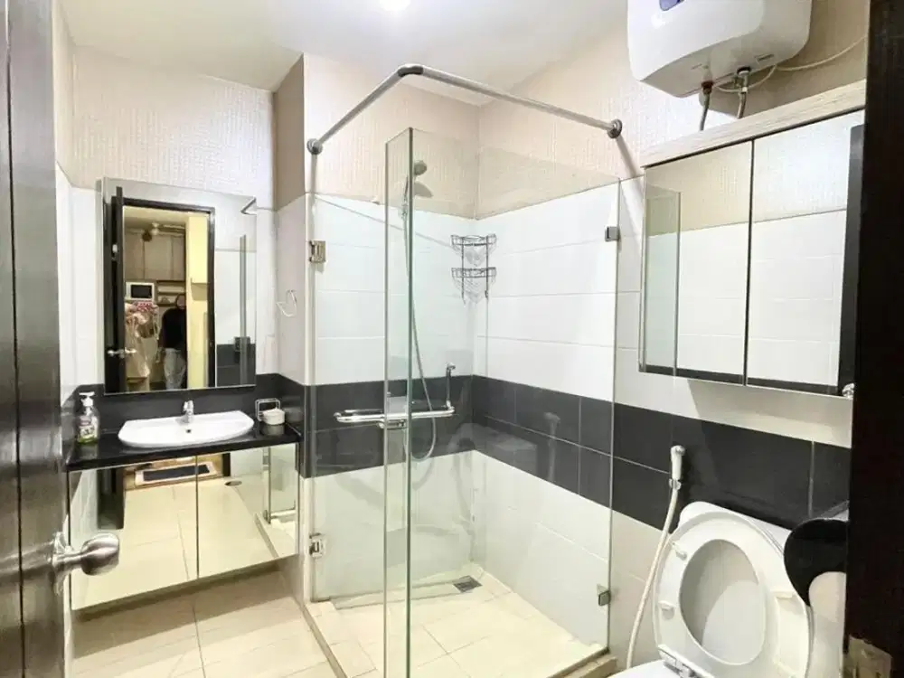 DISEWAKAN CEPAT APARTEMEN 2BR SCIENTIA GADING SERPONG FULL FURNISHED