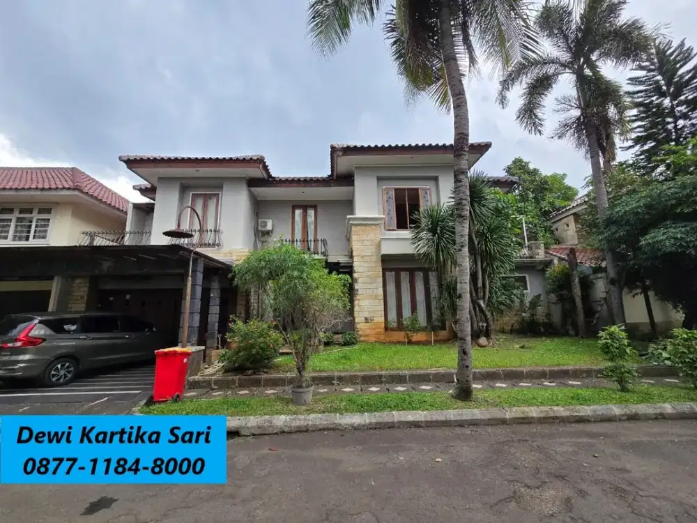 Rumah Asri Turun Harga Siap Huni di River Park Bintaro Jaya SC-15500