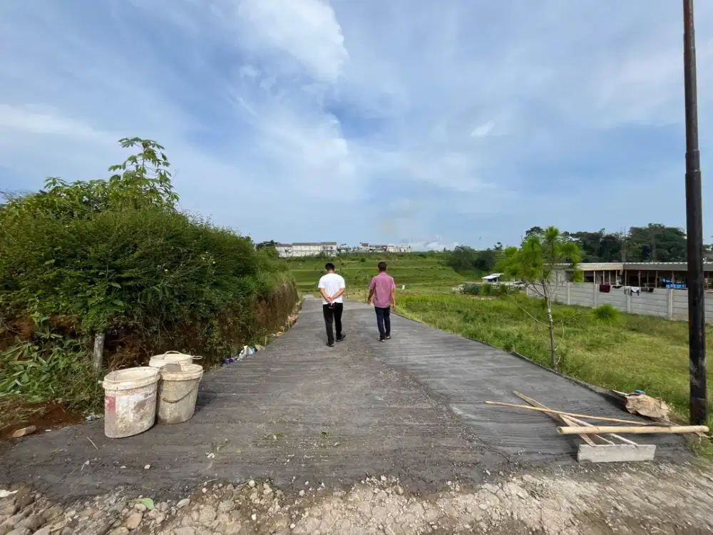 Jual tanah view gunung megamendung puncak bogor shm