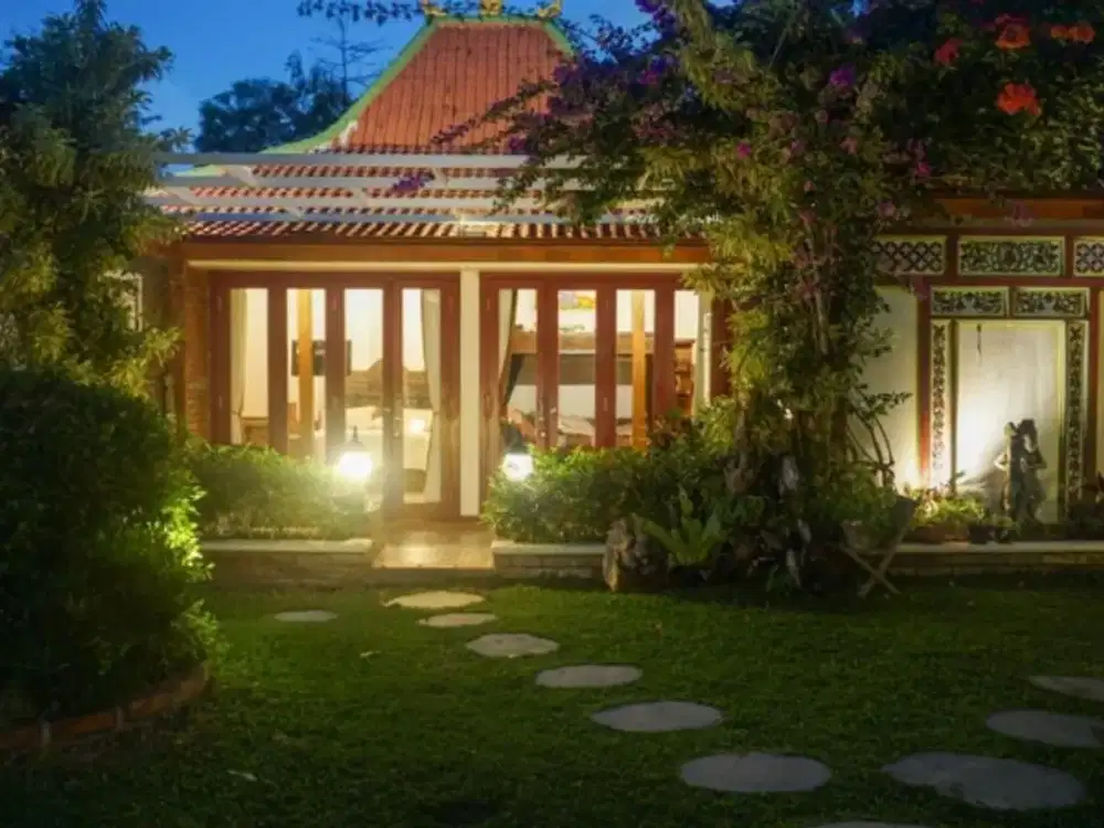 Rumah Joglo Dengan Konsep Villa Di Pecatu Badung Bali