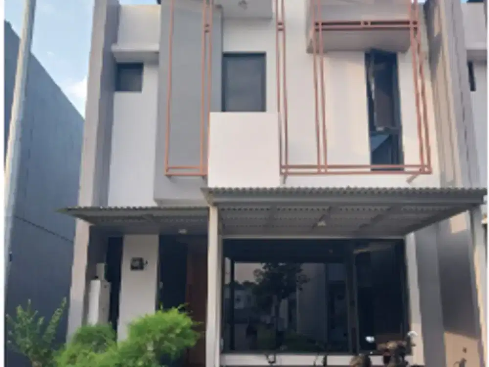 Jual  rumah siap huni  full furnished di pusat perkantoran BSD
