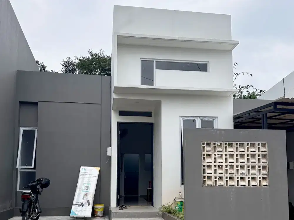 Hunian nyaman di pusat kota, Rumah 1 lantai 2 kamar tidur siap huni