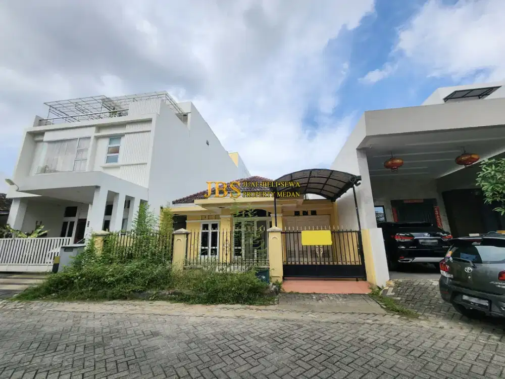 Dijual Villa 1 Tingkat di Komplek Cemara Asri Medan Jalan Rengas