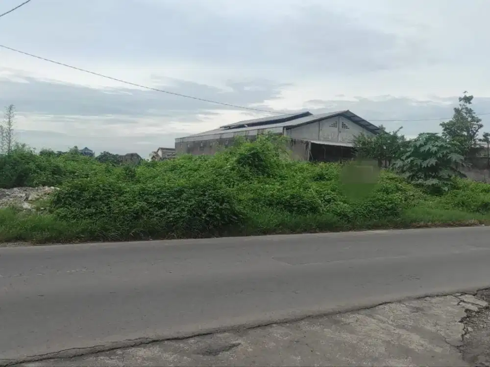 Tanah industri area gudang solobaru akses container