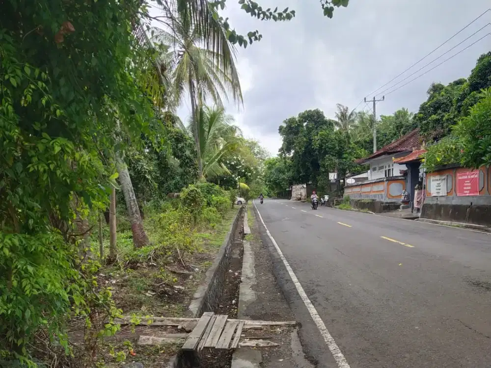Dijual freehold beachfront land tejakula