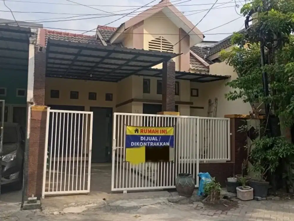 Sewa/Jual Rumah 2 Lantai Semi Furnished, Perum Graha Gunung Anyar, Sby