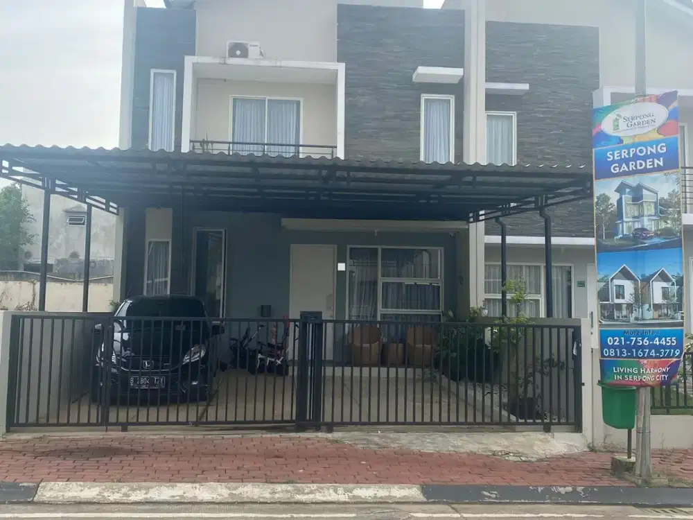 Dijual Rumah Bagus Siap Huni di Serpong Garden Cisauk -nrl