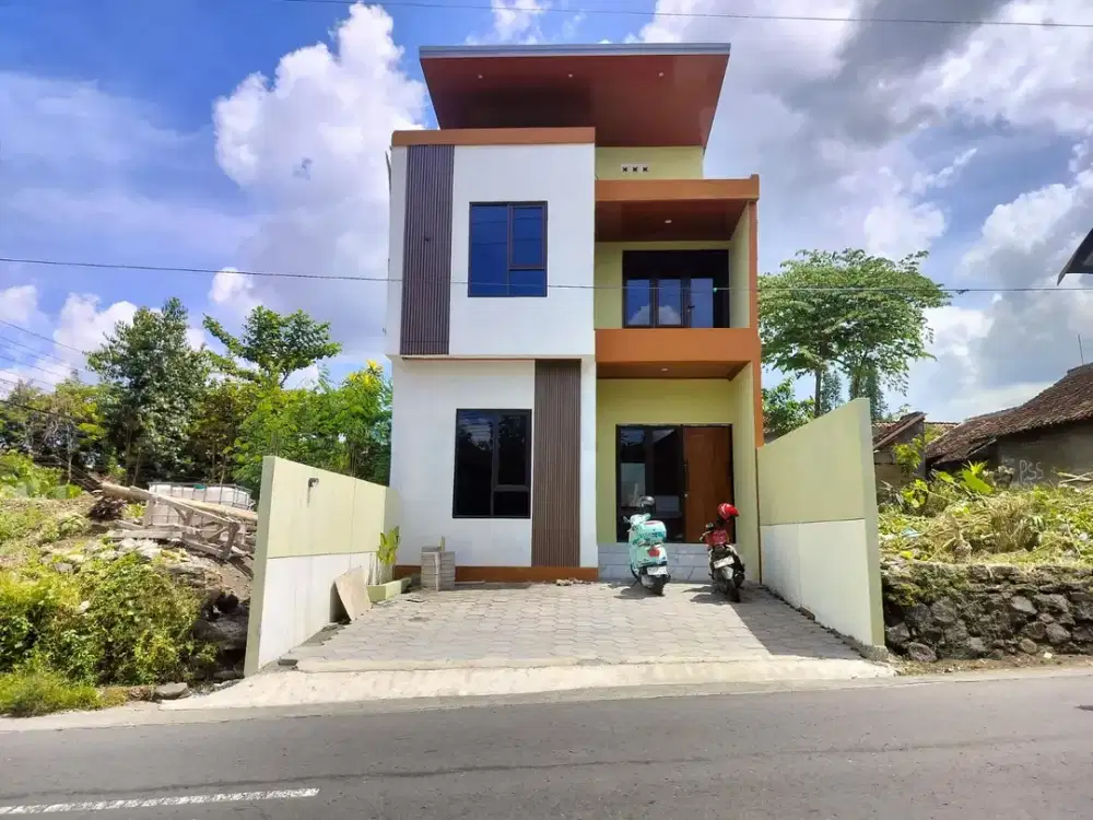 Dijual Rumah Baru Moderen 2 lt di Titi Bumi Godean