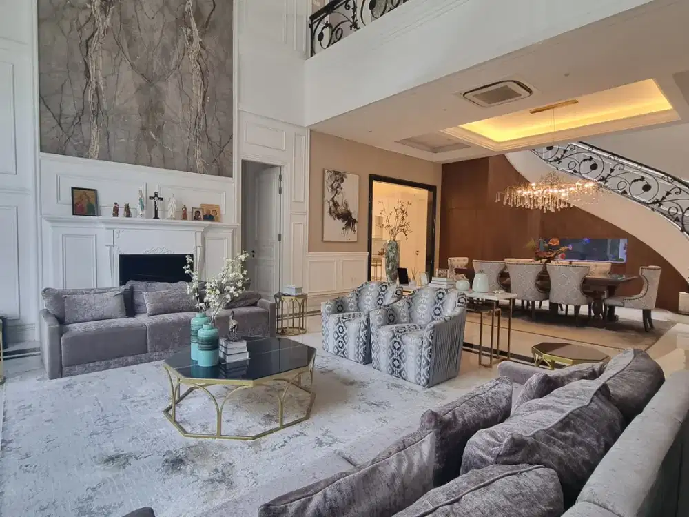 Super Mewah Bangunan Mandiri Hoek Depark Cluster Cajuputi BSD