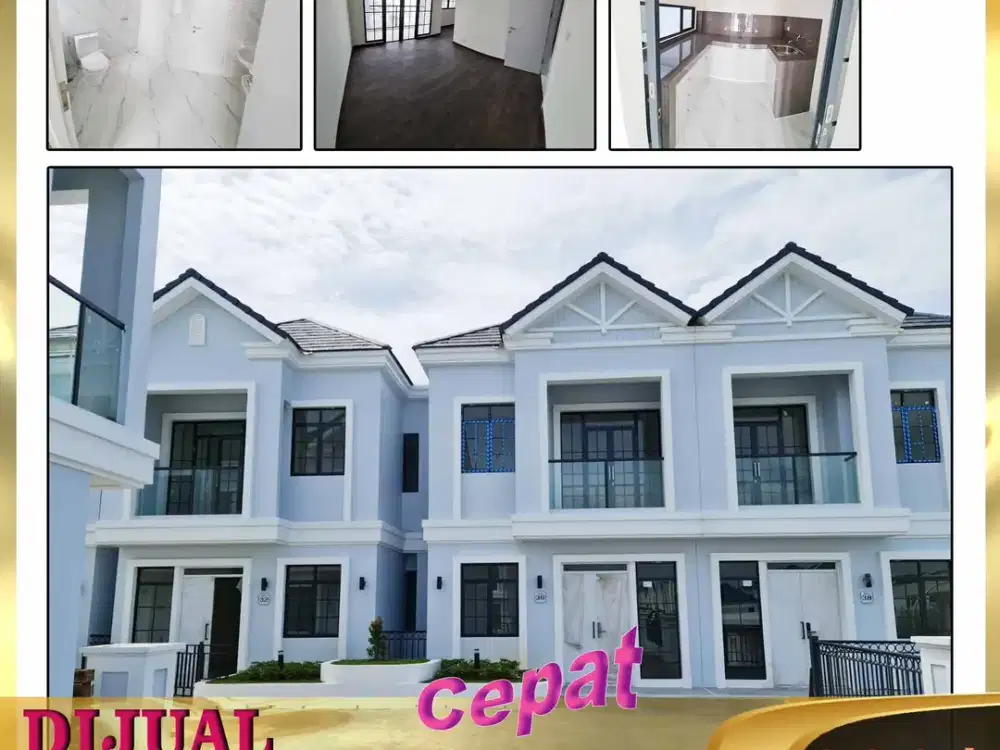 DIJUAL Siap Huni RUMAH 3 Lantai di Perum Lavon 2 Cikupa Tangerang - FN