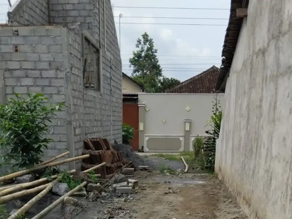 Dijual tanah pekarangan hook di kalitirto Berbah 