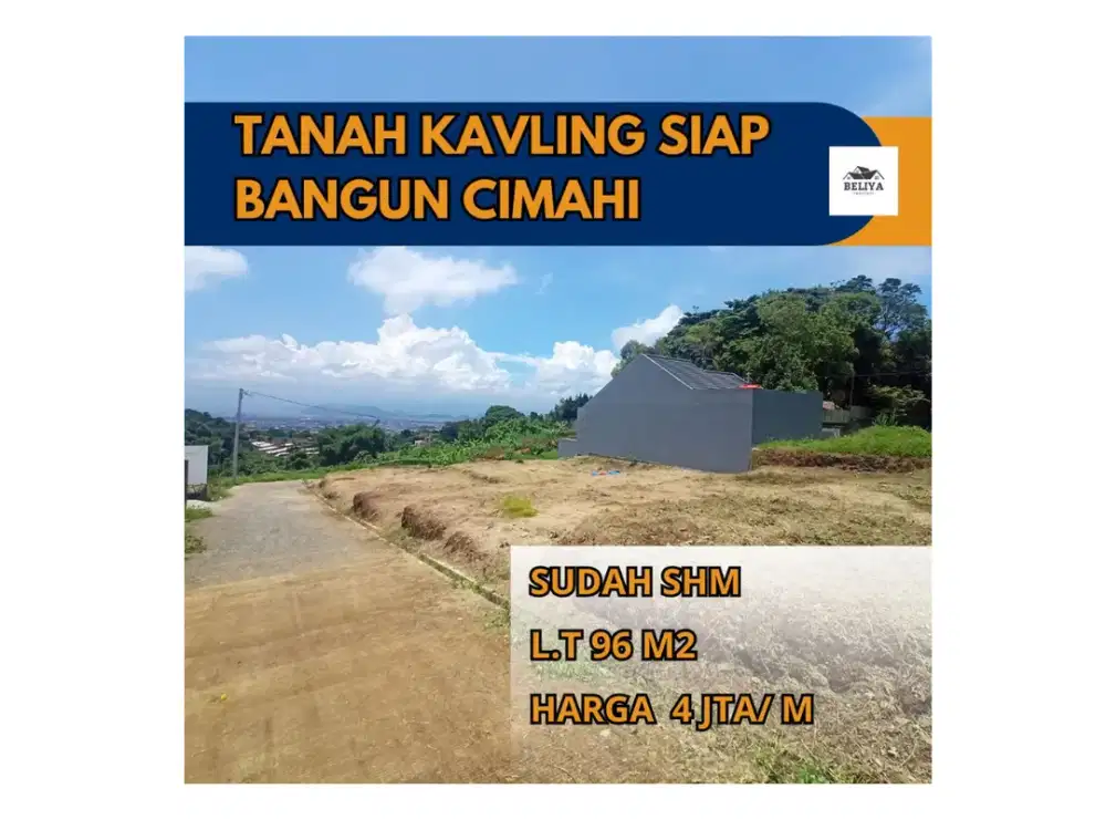 Tanah kavling siap bangun Cimahi-Cipageran
