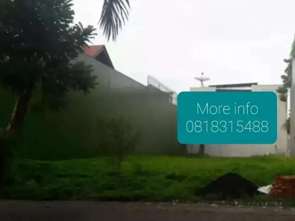 Jual cepat tanah teluk golf citralan