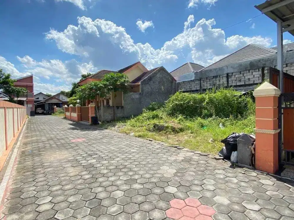 Tanah kavling murah dalam cluster di Sidoarum Godean