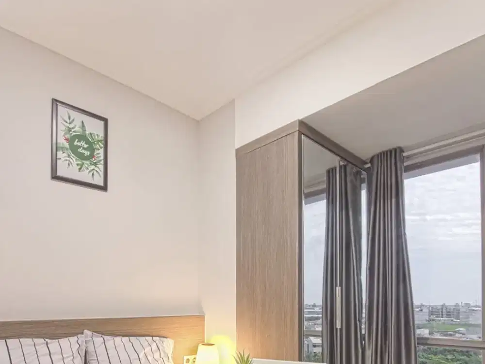 Disewakan apartemen the mansion bougenville 1 kamar furnish