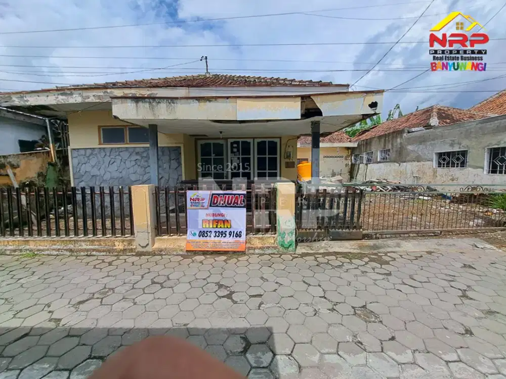 Dijual Tanah Bonus Bangunan Tua Sangat Strategis dibelakang SMPN 1 Ban