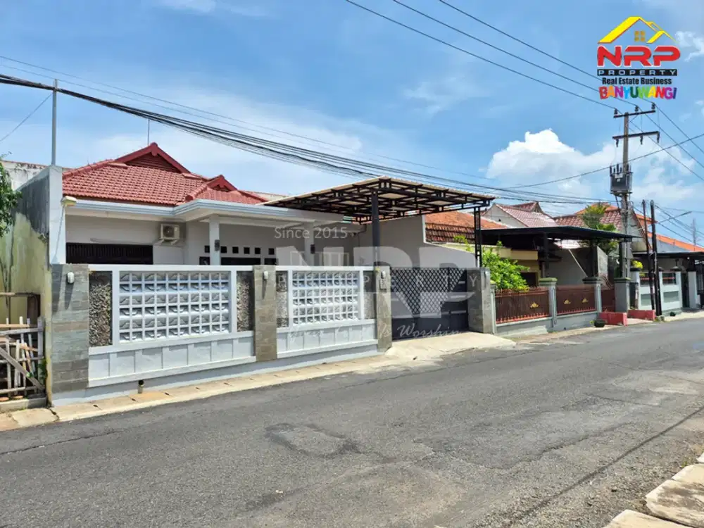 Dijual Rumah Cantik di Belakang Kantor Pemkab Banyuwangi