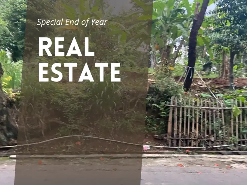 Tanah Matang Bandung Kota Siap Bangun Lokasi Pinggir Jalan