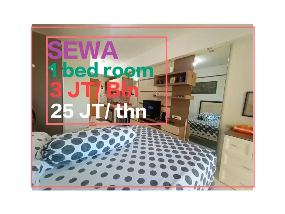 Sewa puncak bukit golf  1 br furnish bulanan tahunan