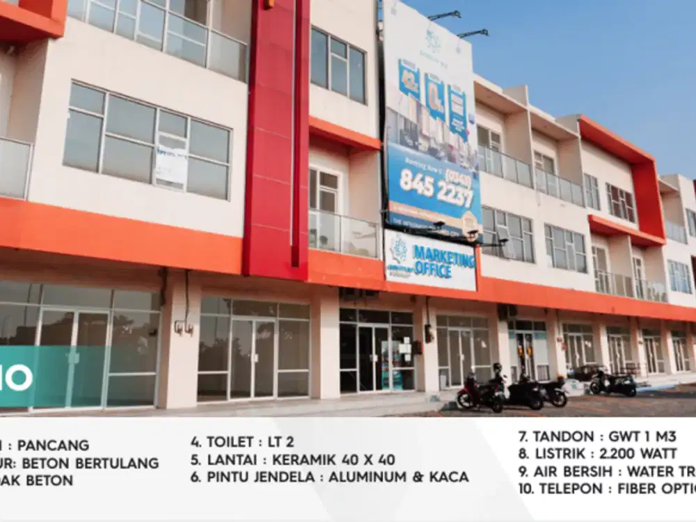 Ruko Strategis langsung akses tol di sidoarjo