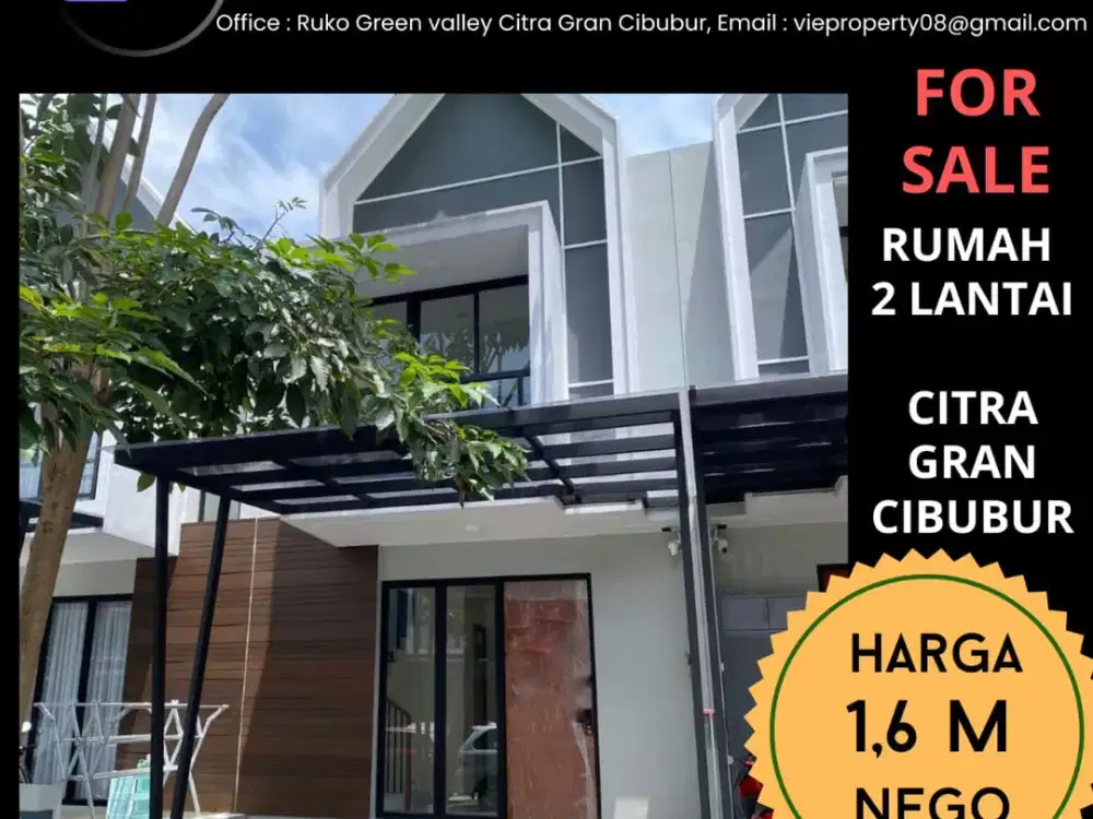 CITRA GRAN CIBUBUR RUMAH RAPIH SIAP HUNI