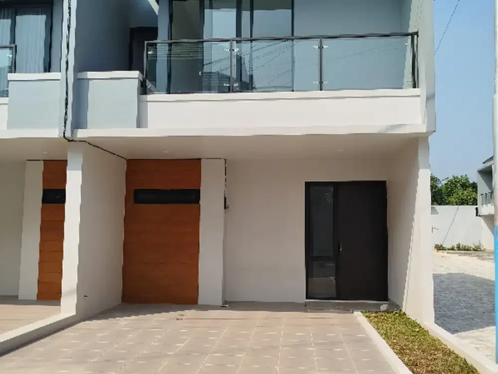 Rumah Modern 5 Menit Tol Jatiasih Bebas Banjir 800 Jutaan