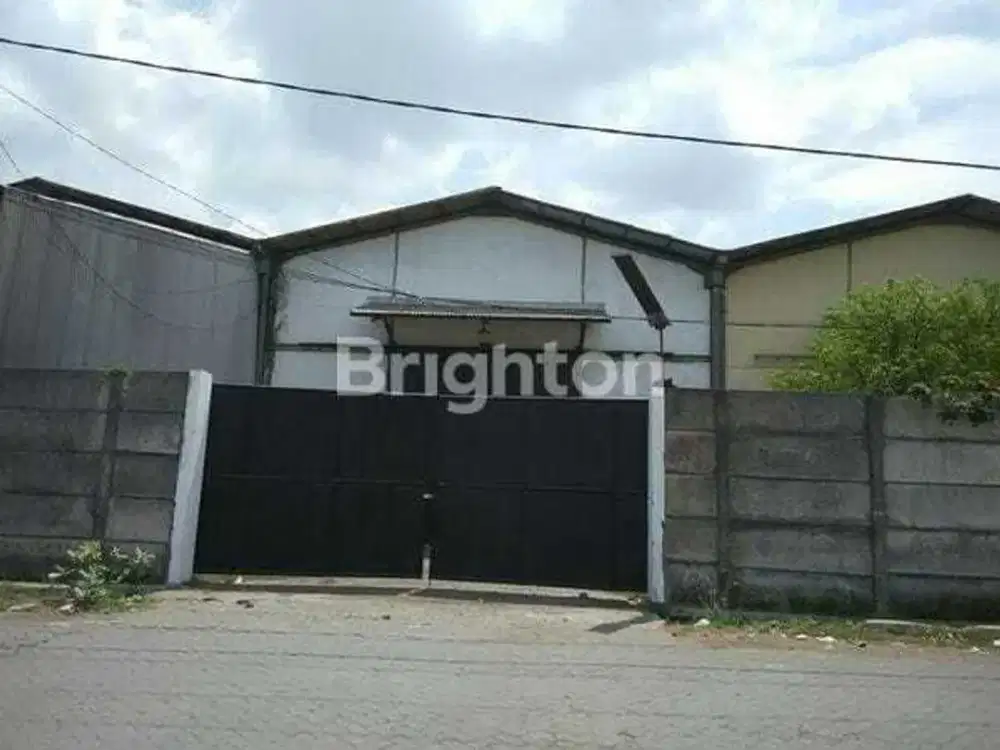 Gudang osowilangun termurah cuma dihitung tanah aja