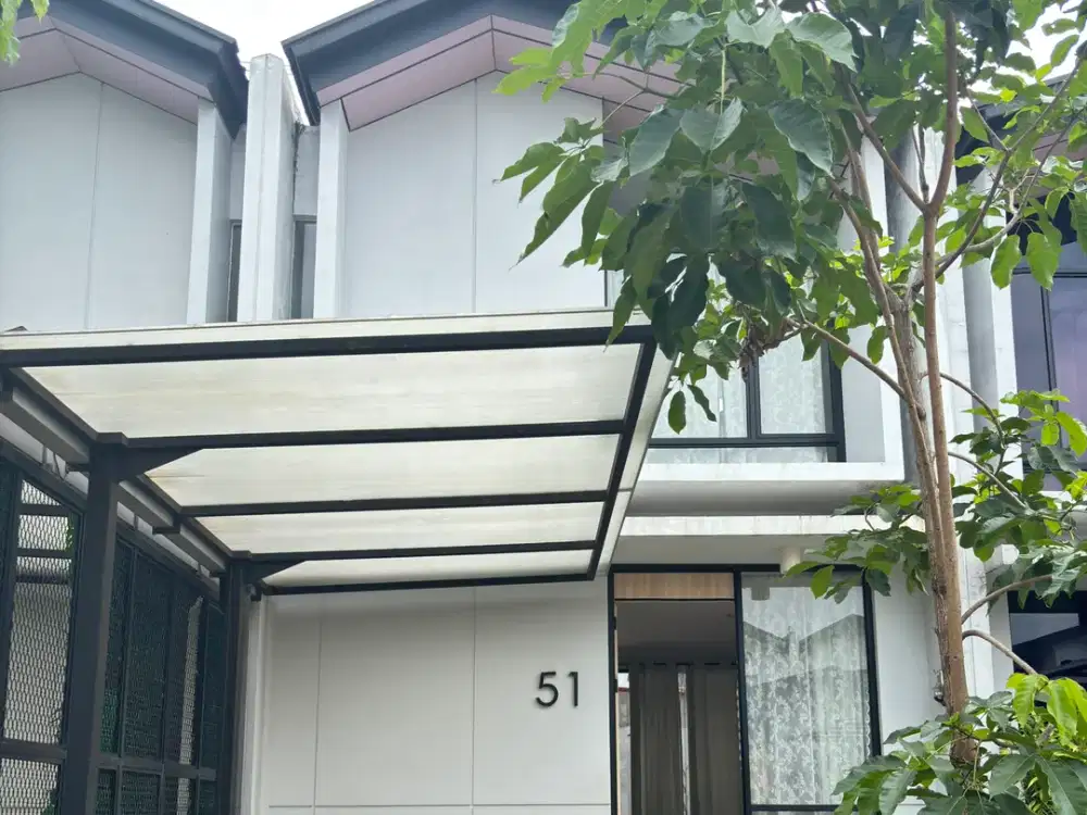 SEWA RUMAH MURAH DI LIPPO CIKARANG SUDAH ADA KICHEN SET & SUDAH RENOV