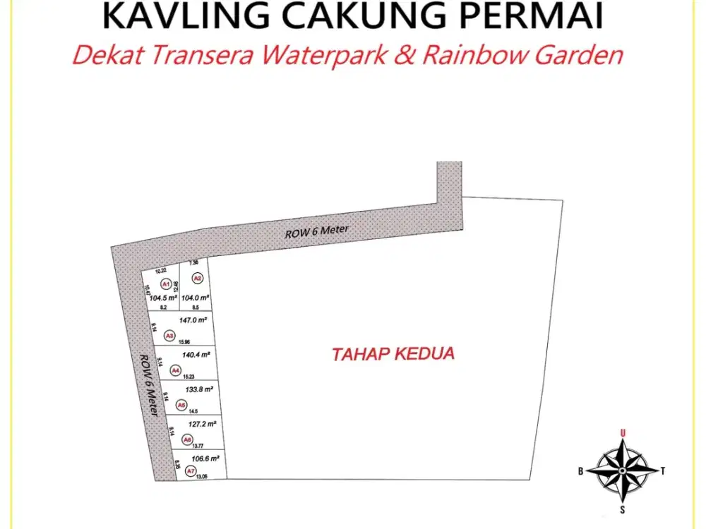 Investasi untung 30% Pertahun. Tanah Kavling Bisa Cicil 12x Bunga 0%