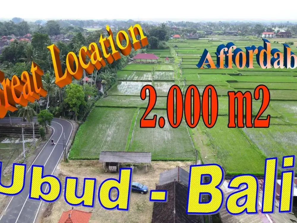 Prospek ! Pinggir Jalan Raya 285 Juta/ Are di Kemenuh