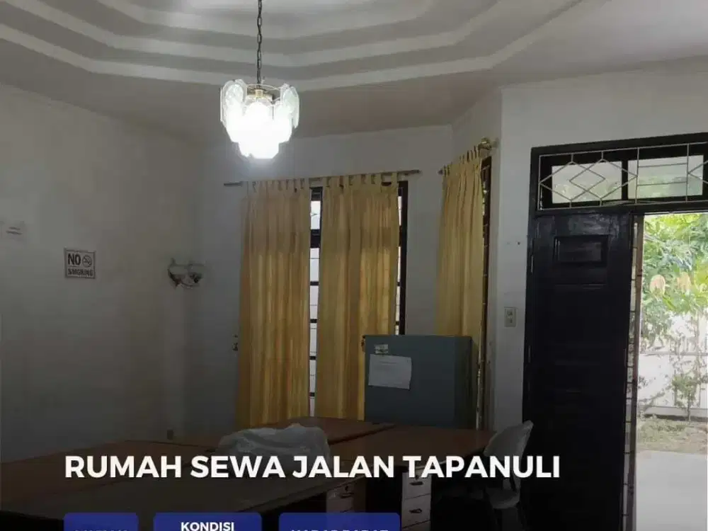Disewa Cepat Rumah Lokasi Strategis Jalan Tapanuli Daerah Thamrin