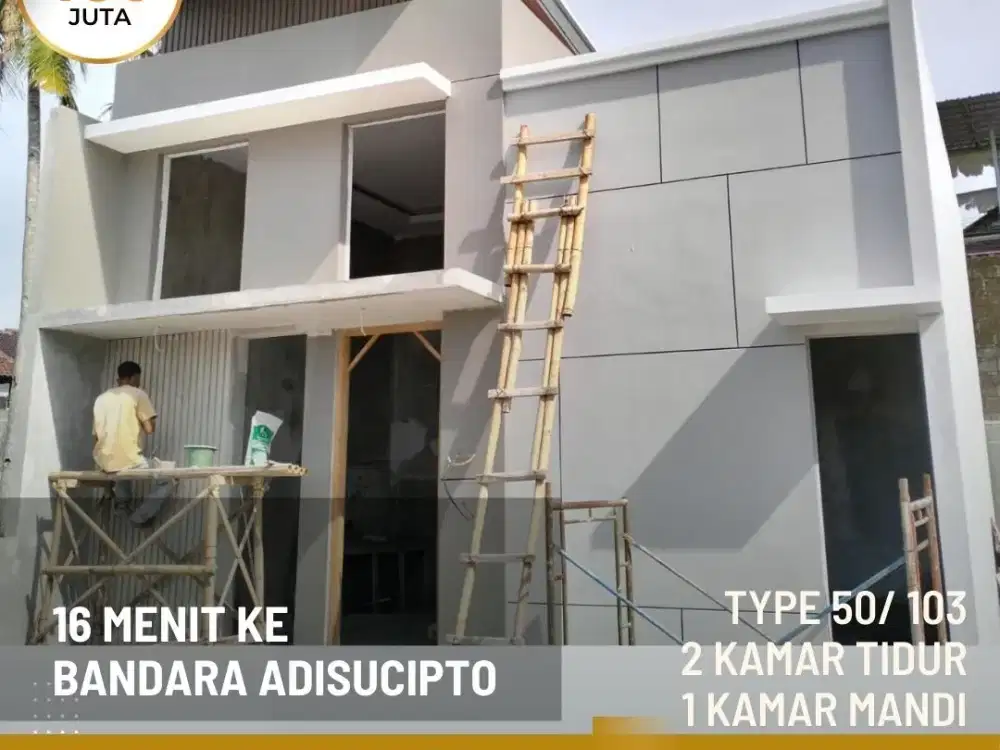 Rumah siap huni 2 kamar Purwomartani SHM Siap Balik Nama