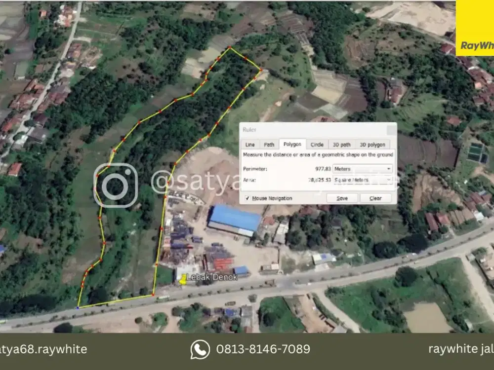 Dijual Kavling 2.9 Ha – Lokasi Strategis, Jalan Lingkar Luar Cilegon