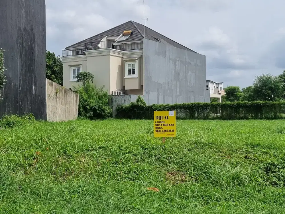 Dijual Tanah di Sutera Asri, Alam Sutera