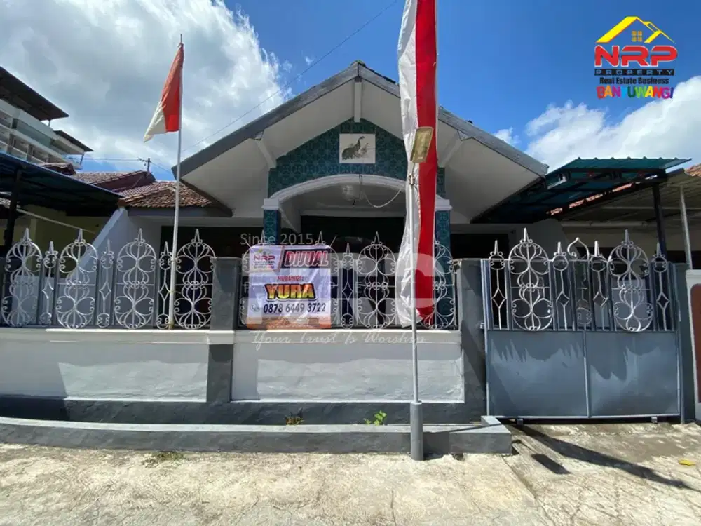 Dijual Rumah Strategis Bersebelahan dengan Hotel Ilira Banyuwangi