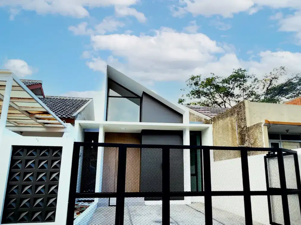 Rumah Estetik Gaya Skandinavian di Padasuka Cimahi