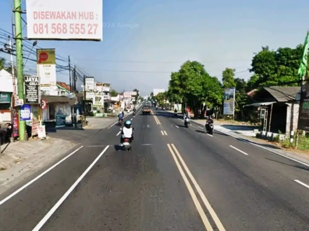 Dijual Tanah Pekarangan Jl, Wates Gamping Sleman cocok untuk usaha