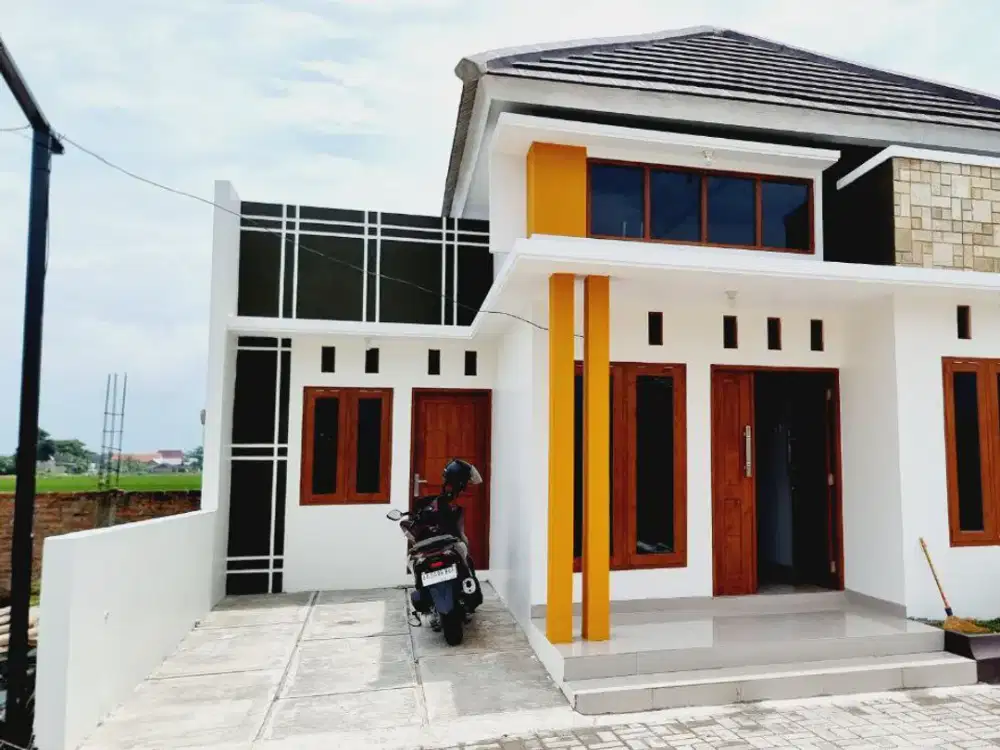 Rumah cantik minimalis di Cluster dekat stasiun Gawok Gatak