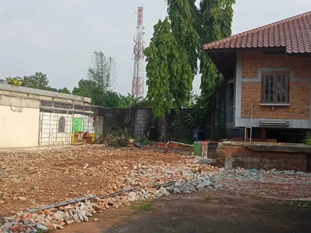 Bangunan hitung harga tanah ex Paud di Meruya Selatan