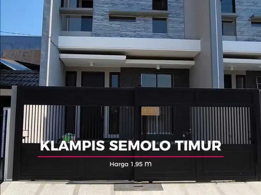 Rumah Baru 2 Lantai Di Perumahan. Klampis Semolo Timur, Dekat ITATS