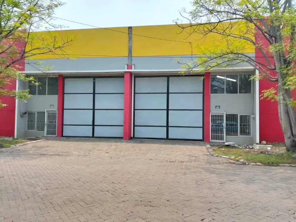 Gudang Industri 576m2 - Kawasan Safe n Lock - Sidoarjo