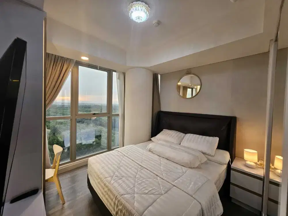 Disewakan 2BR hook full furnished di apartemen Goldcoast Pik