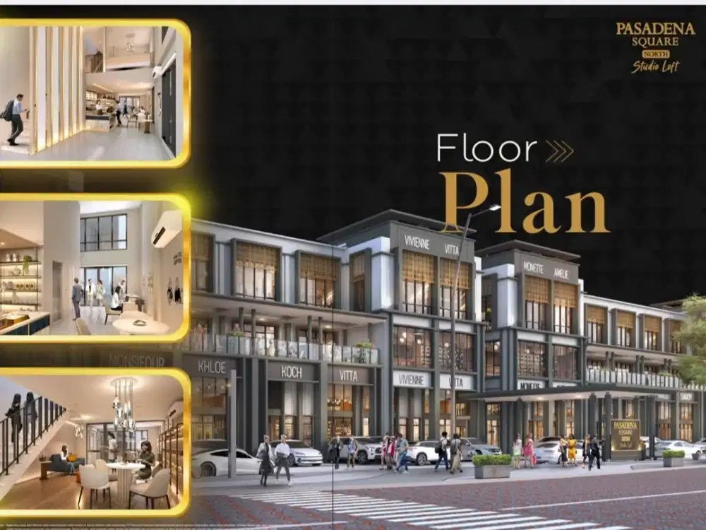 Pasadena Studio Loft 3,5 Lantai  Boulevard Paramount Gading Serpong